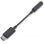 Dell | USB-C to headphone jack adapter | Mini-phone stereo 3.5 mm | Female | Male | 24 pin USB-C | Black - 3
